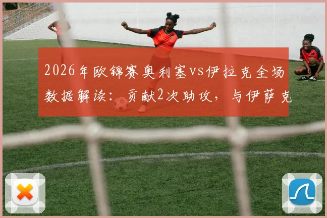 2026年欧锦赛奥利塞vs伊拉克全场数据解读：贡献2次助攻，与伊萨克并列赛事助攻王